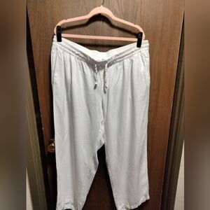 Old Navy Women's Linen Blend Crop Pants